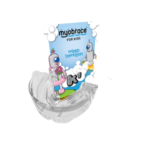 MK1Mp (i-2N) Myobrace Этап 1 Коррекция вредных привычек. MEDIUM / Розовый (MRC)